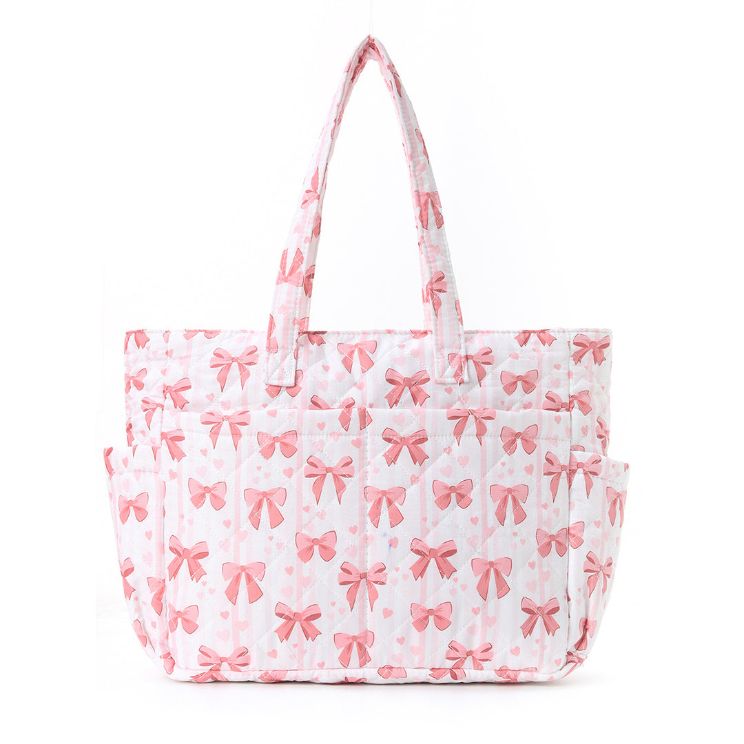 Practical cotton bag with cute bear motif Bowlift