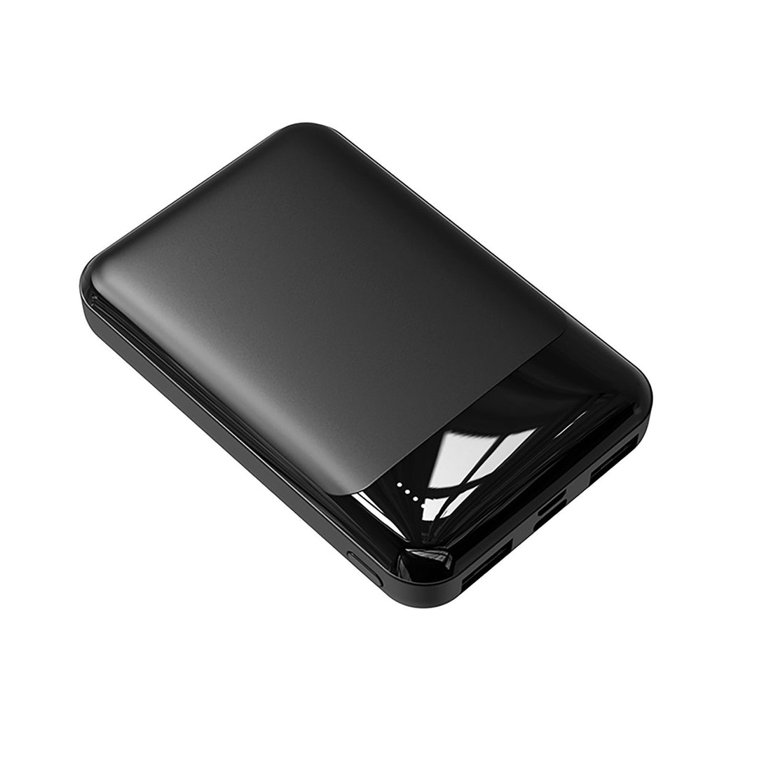 Portable power bank with integrated charging cable and fast charging function Bowlift