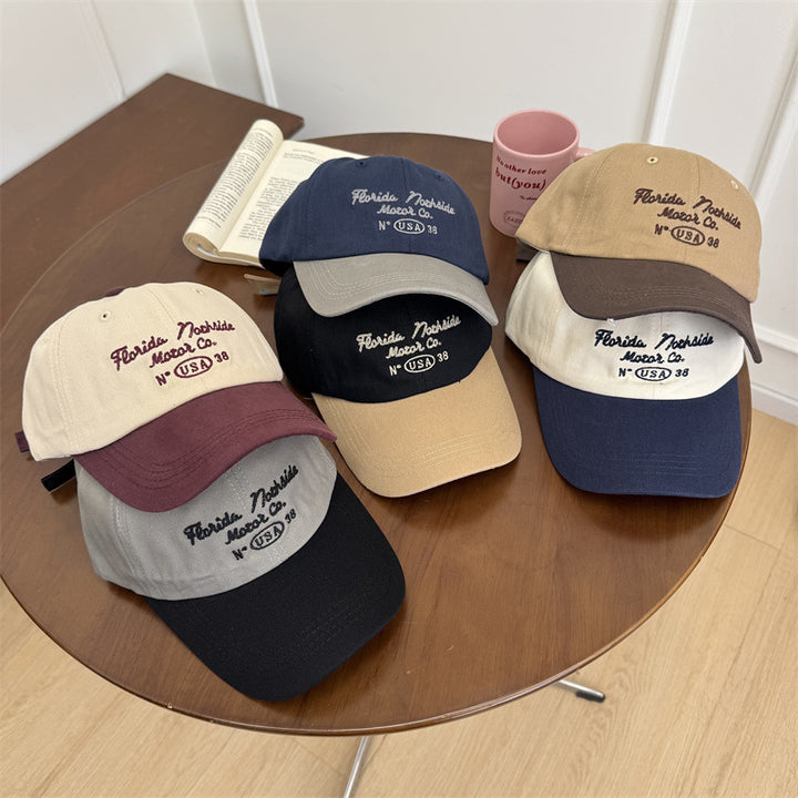 Unisex Casual Embroidered Baseball Cap Bowlift
