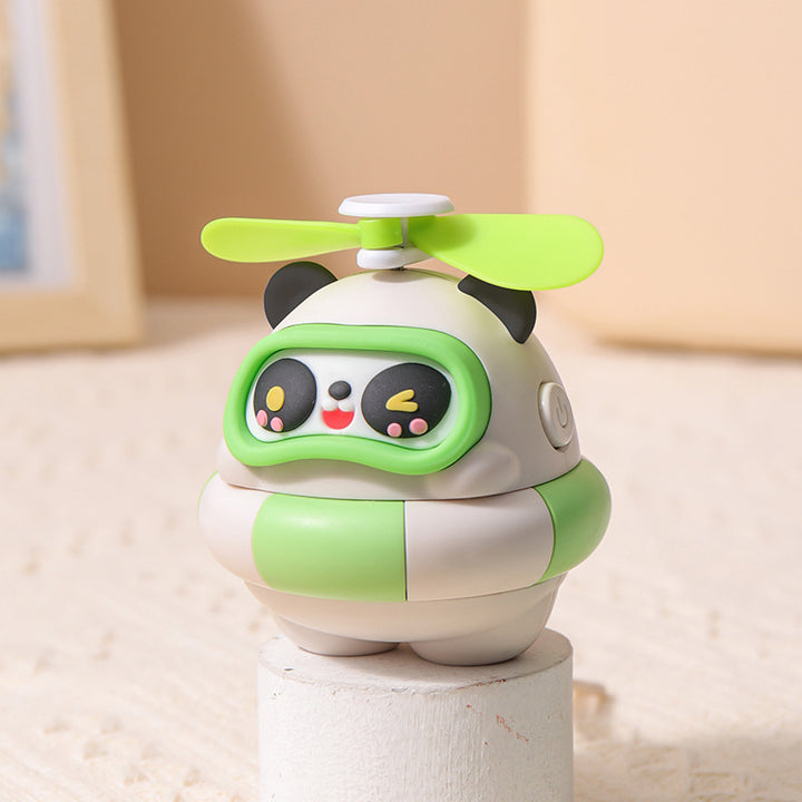 Unisex Portable Mini Fan in Fun Panda Design Bowlift