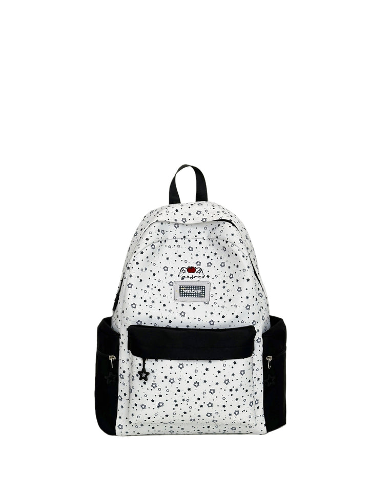 Starry Patterned School Backpack Bowlift