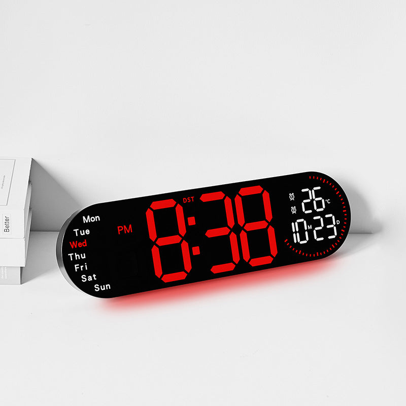 Digital multifunction alarm clock with temperature and weather display Bowlift