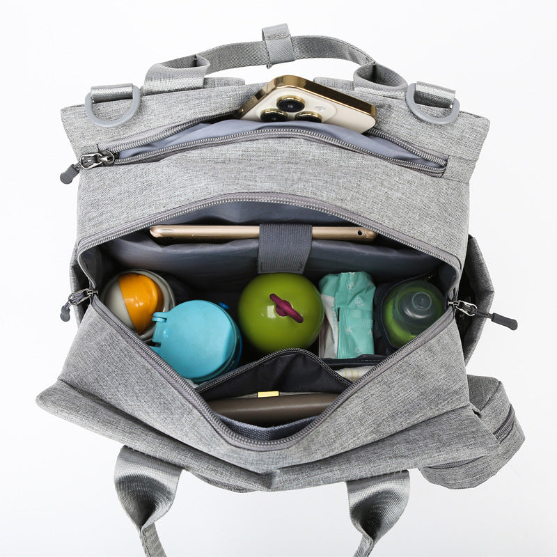 Multi-Functional Quilted Backpack Bowlift
