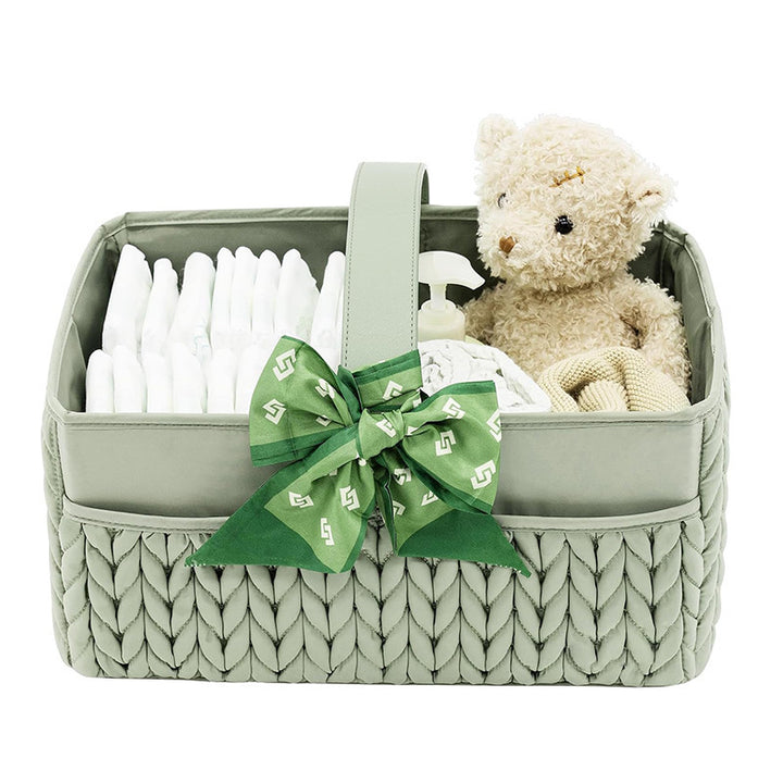 Wrap Organizer Bag with Decorative Bow Bowlift