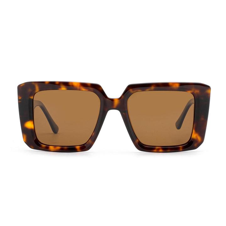 Women's oversized sunglasses with unique square frame Bowlift