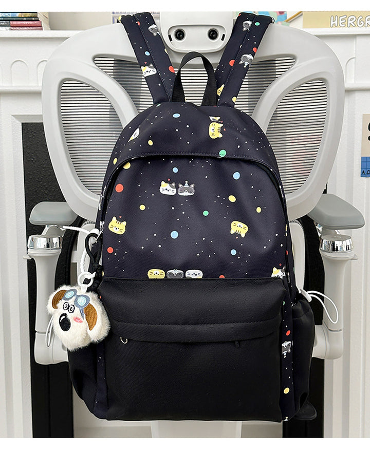Backpack with Cute Cartoon Design and Practical Compartments Bowlift
