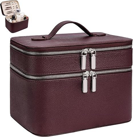 Cosmetic storage case with removable compartments Bowlift