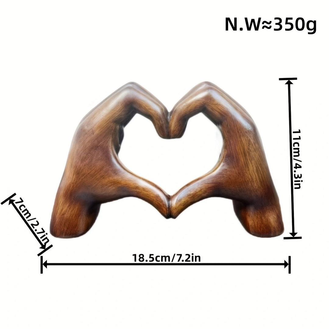 Stylish hand sculptures with colorful design Bowlift