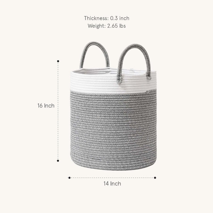 Women's storage basket with practical carrying handles Bowlift