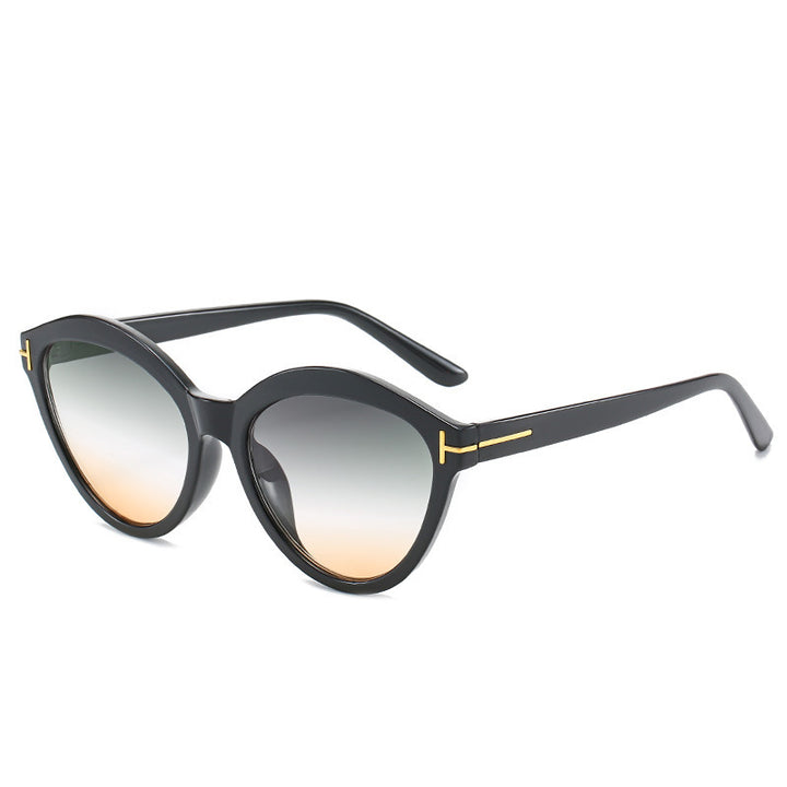 Elegant Oversized Cat-Eye Sunglasses Bowlift