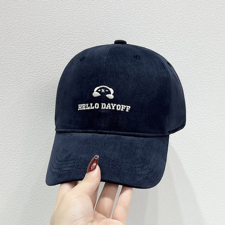 Women's Casual Embroidered Baseball Cap Bowlift 1784084085