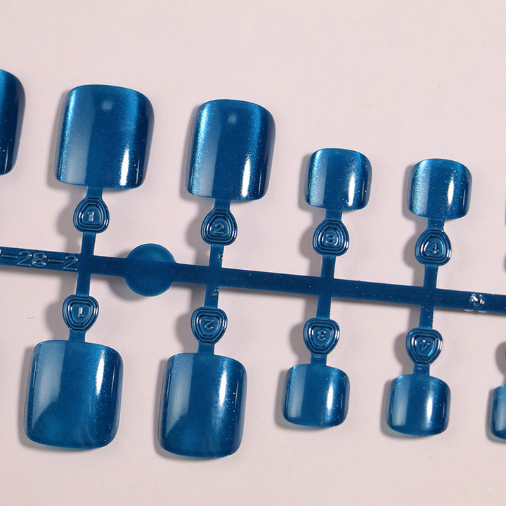 Fashionable Press-On Toe Nail Art Bowlift