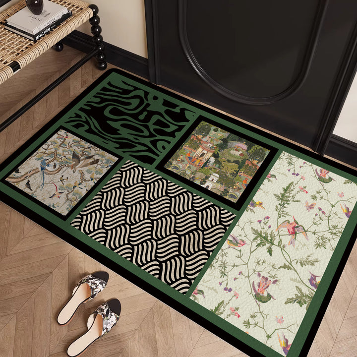 Playful Fruit-Themed Bath Mat Bowlift