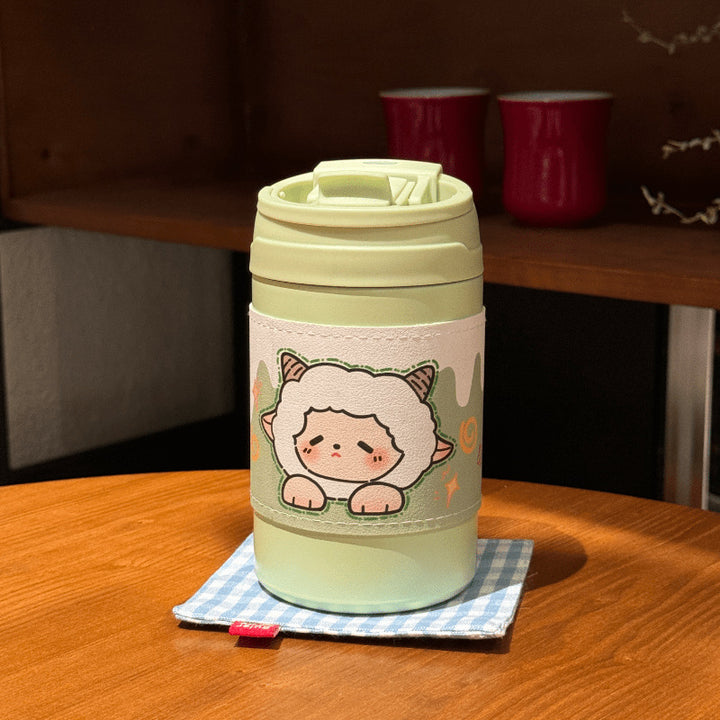 Women's Insulated Coffee Mug with Cute Bunny Design Bowlift