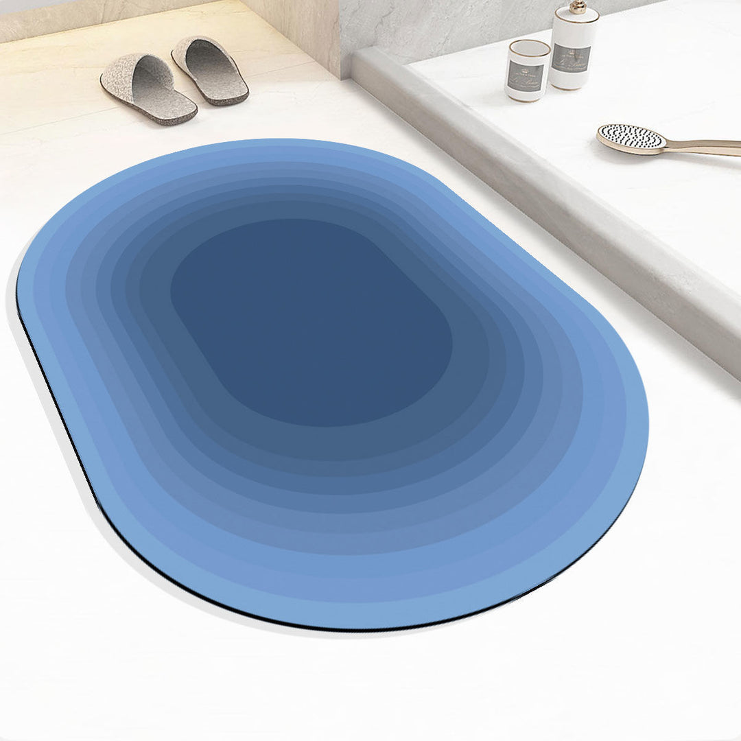 Stylish Gradient Bath Mat Bowlift