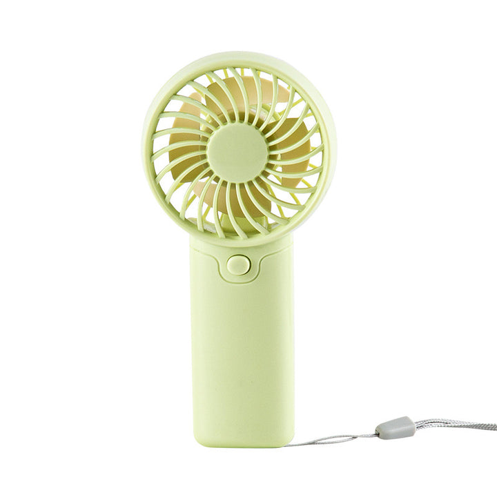 Women's portable mini fan with ergonomic handle and USB charging function Bowlift