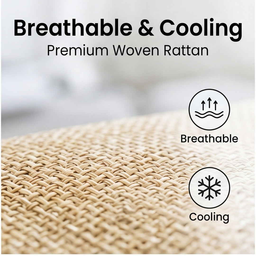 Unisex nan cooling sisal sleeping mat with padded neck pillow for pets Bowlift