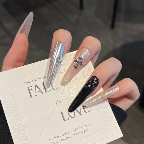 Glamorous 3D Nail Art Extensions Bowlift
