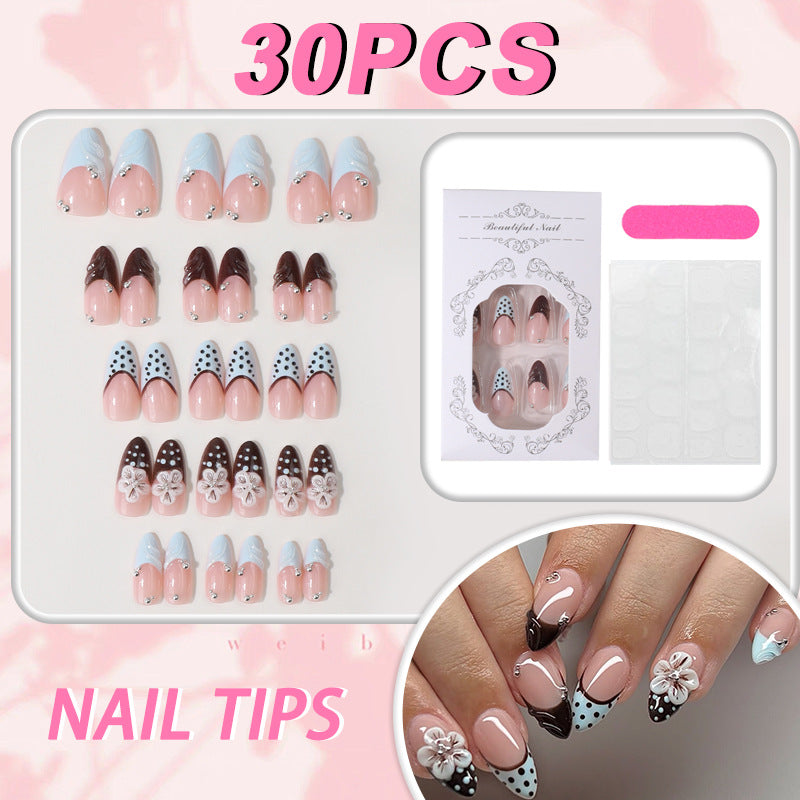 Decorative Press-On Nail Art Set Bowlift