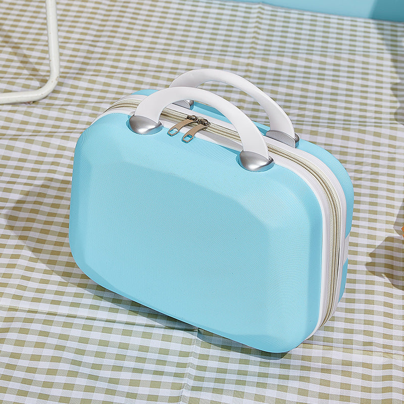 hard-shell cosmetic travel vanity case with dual top handles Bowlift