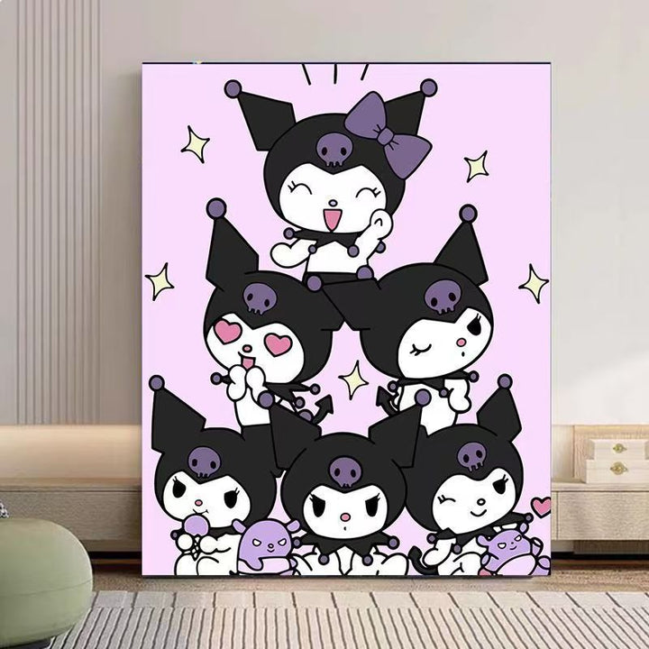 Cute Character Bath Time Wall Art Bowlift