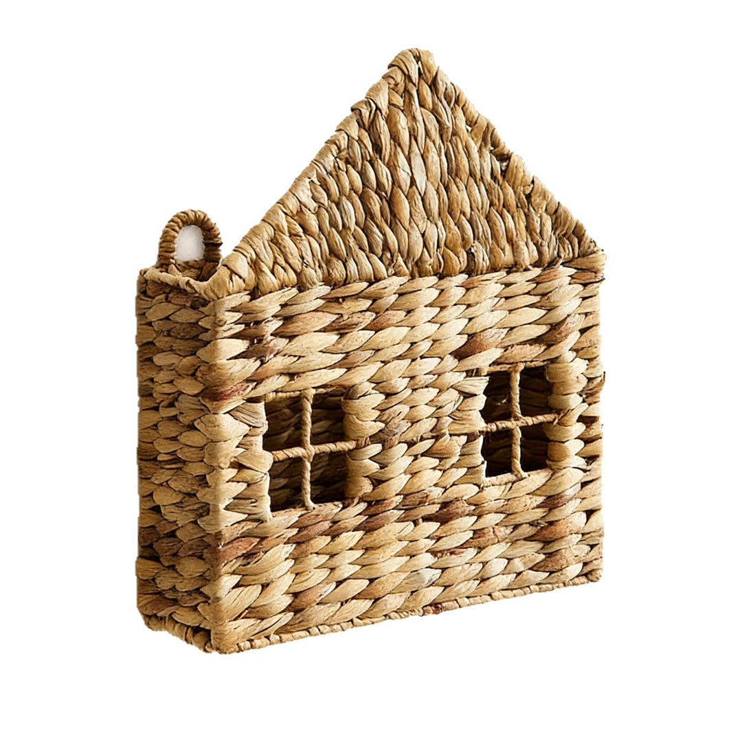 Playful storage basket in the house design