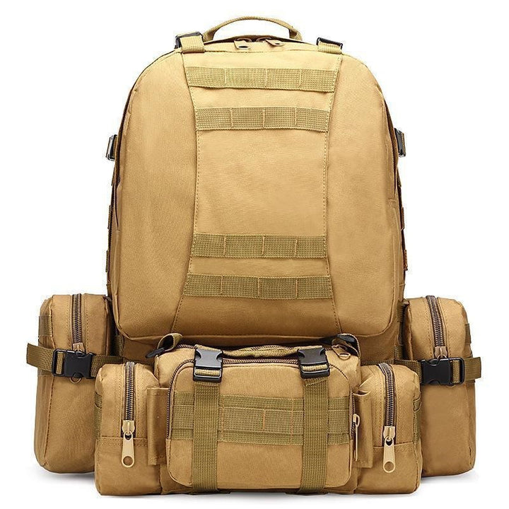 Tactical Backpack With Versatile Storage Space And Modular Pockets Bowlift