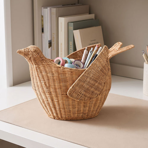 Playful basket in bird design Bowlift