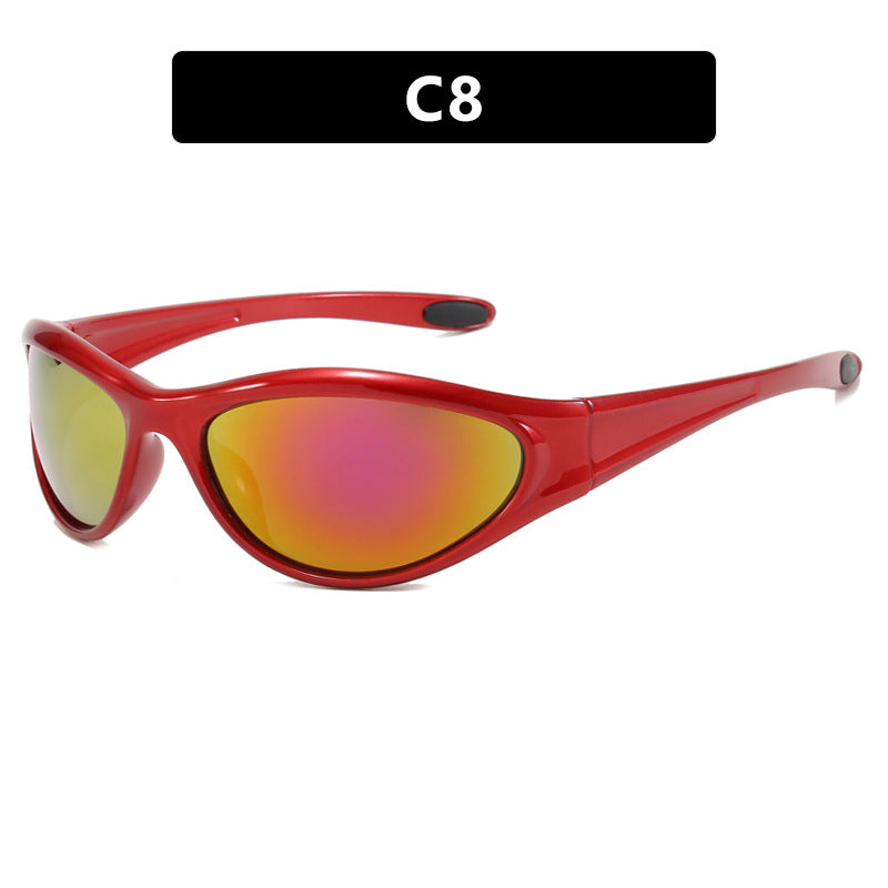 Women sporty sunglasses with polarized lenses and ergonomic design Bowlift