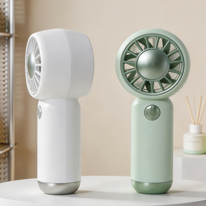 Hand fan with USB charging function and ergonomic design Bowlift