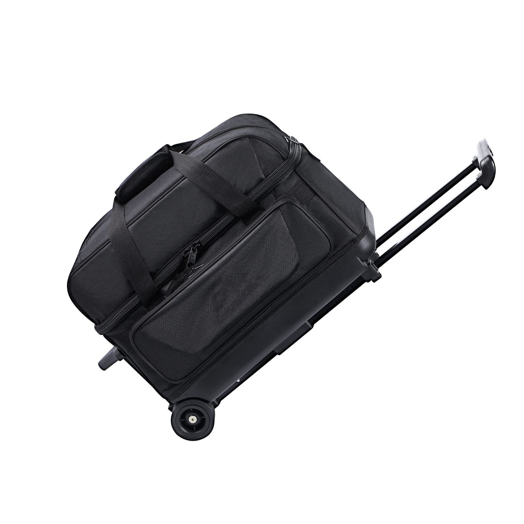 Unisex travel bag with telescopic carrying handle and sturdy bottom plate Bowlift