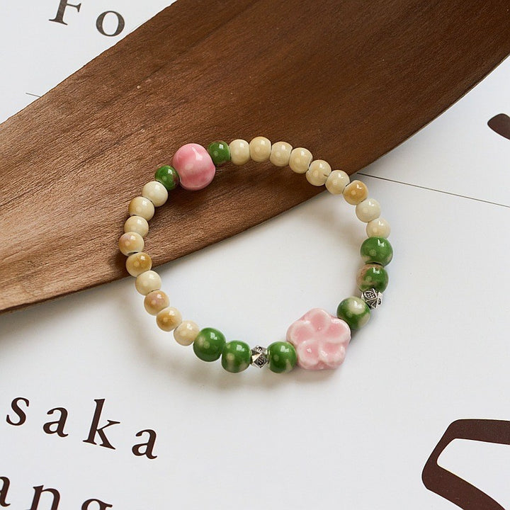 Heart-Shaped Beaded Bracelet Bowlift