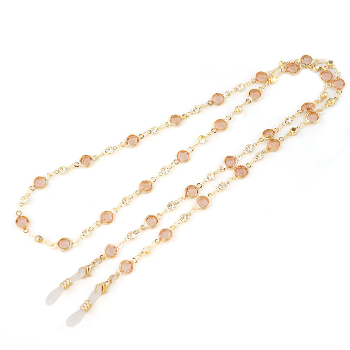 Decorative Crystal Eyewear Chain Bowlift