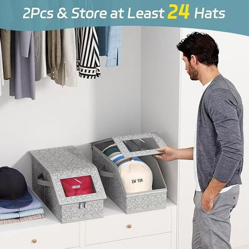 Stylish Hat Storage Box Bowlift