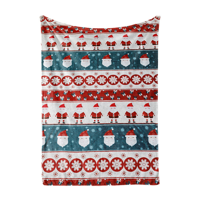 Women's Christmas blanket with festive tree and gift design Bowlift