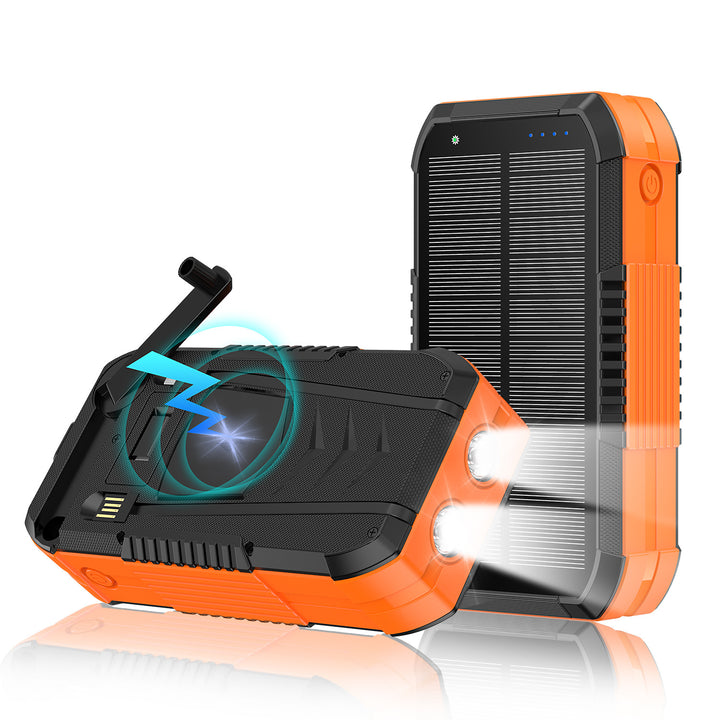 Solar Powerbank with Durable Protective Case Bowlift