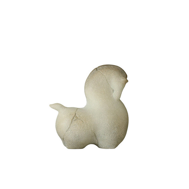 Abstract Decorative Bird Sculpture