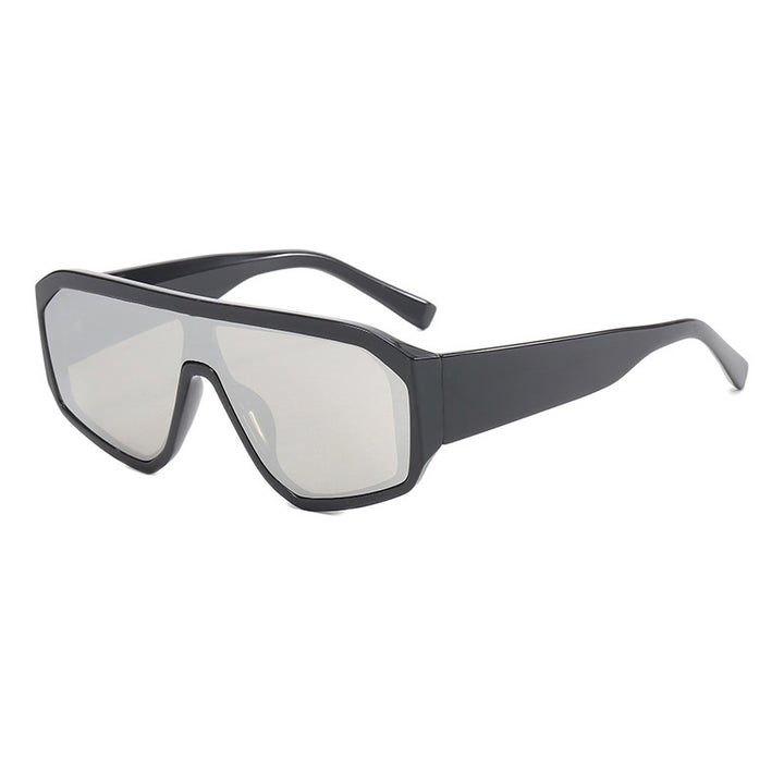 Women's oversized sunglasses in modern design with wide frame Bowlift