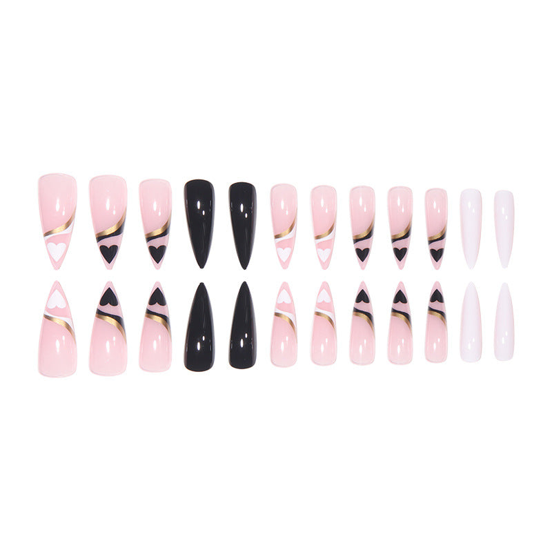 Elegant Stiletto Nail Art Set Bowlift