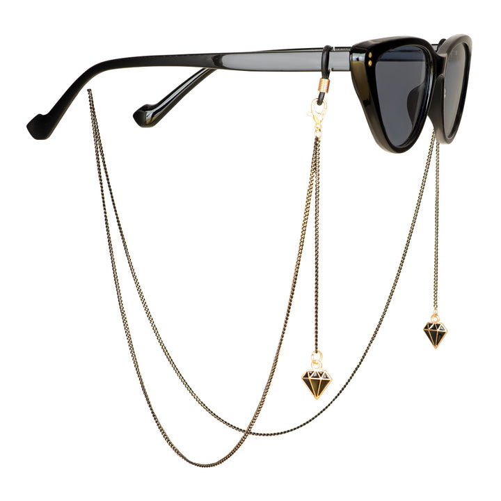 Geometric Pendant Eyewear Chain Bowlift