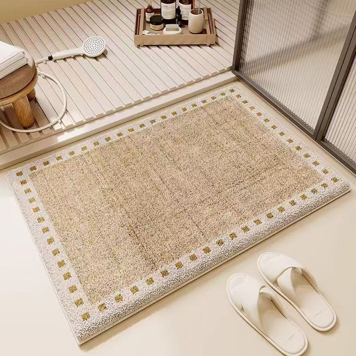 Textured Absorbent Bathroom Mat Bowlift
