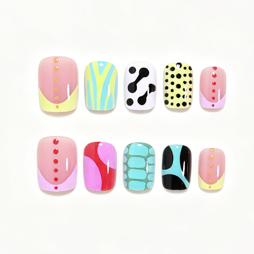 Creative Geometric Nail Art Tips Bowlift