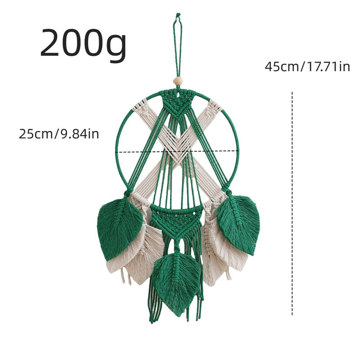Macrame Leaf Decorative Wall Hanging Bowlift