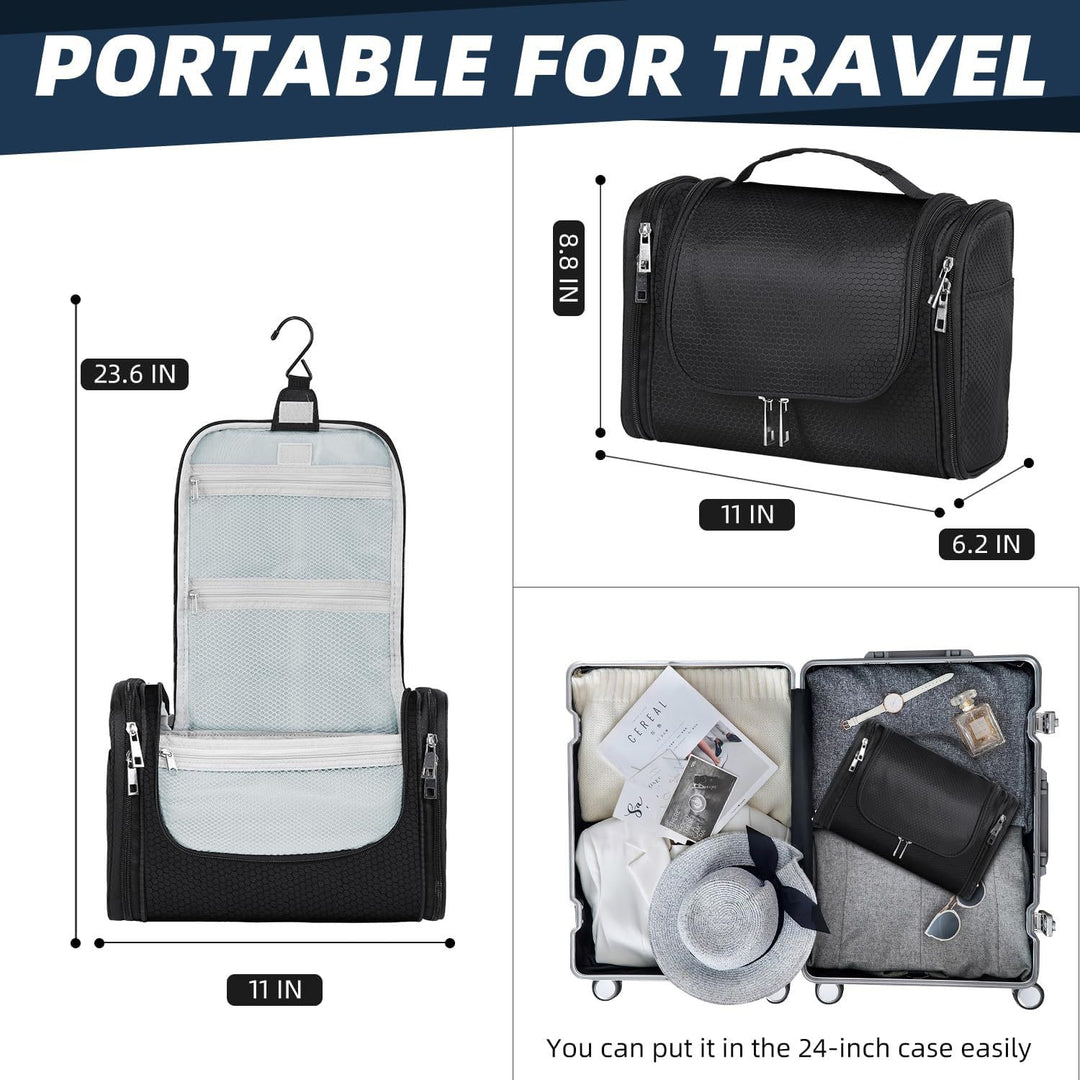 Cosmetic organizer with hooks and multiple compartments Bowlift