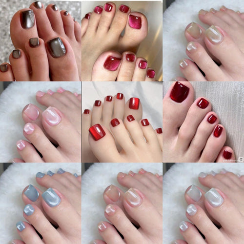 Unique Press-On Nail Art Bowlift