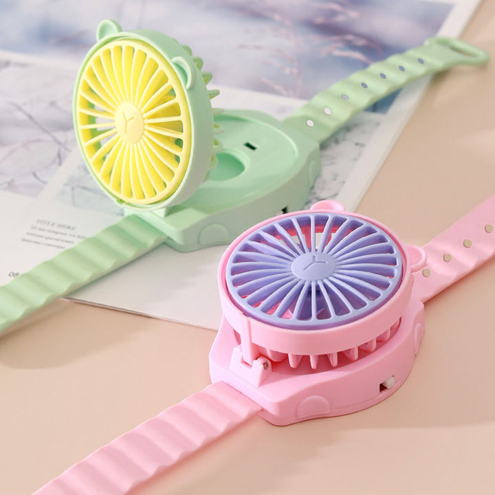 Portable Hand Fan with Carry Strap Bowlift