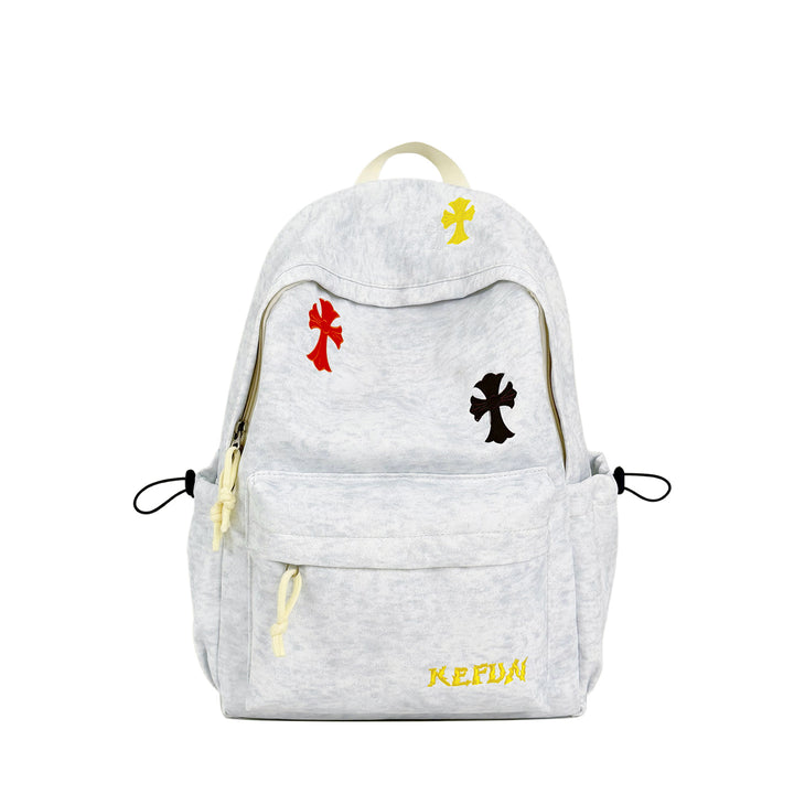 Casual Embroidered Backpack