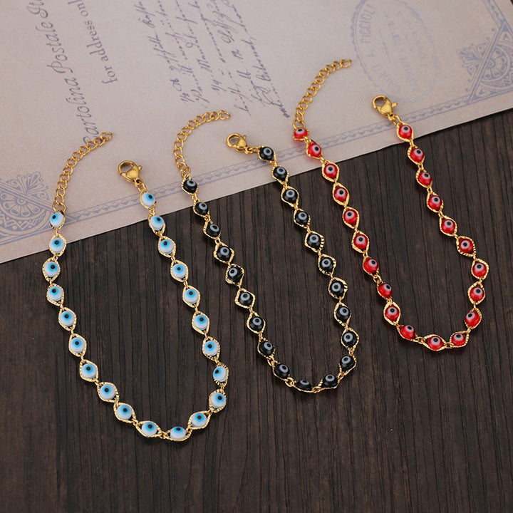 Evil Eye Charm Bracelet Bowlift 1788164323
