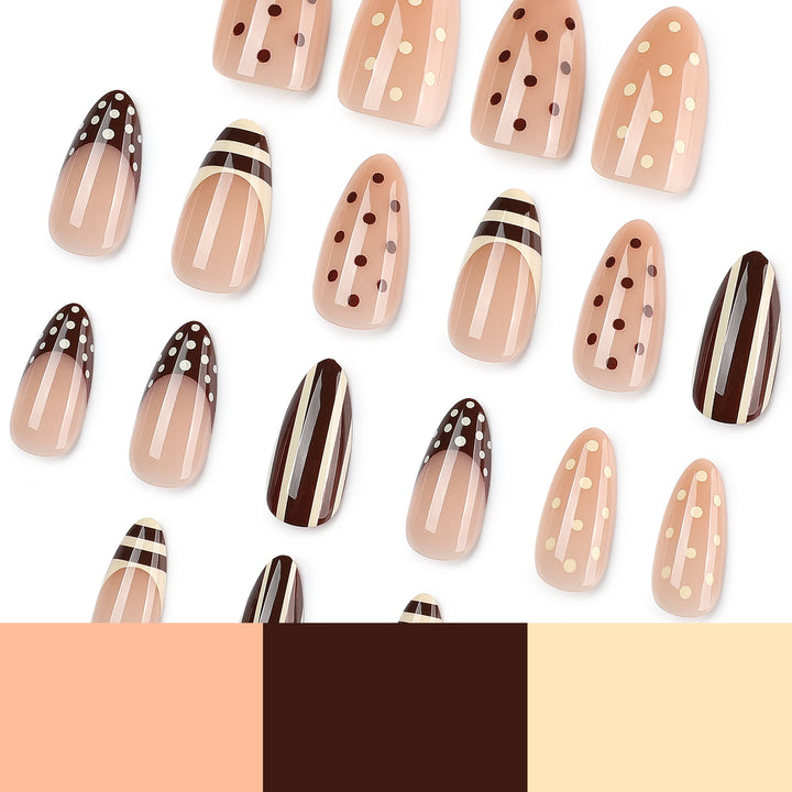 Artful nail art with geometric designs Bowlift