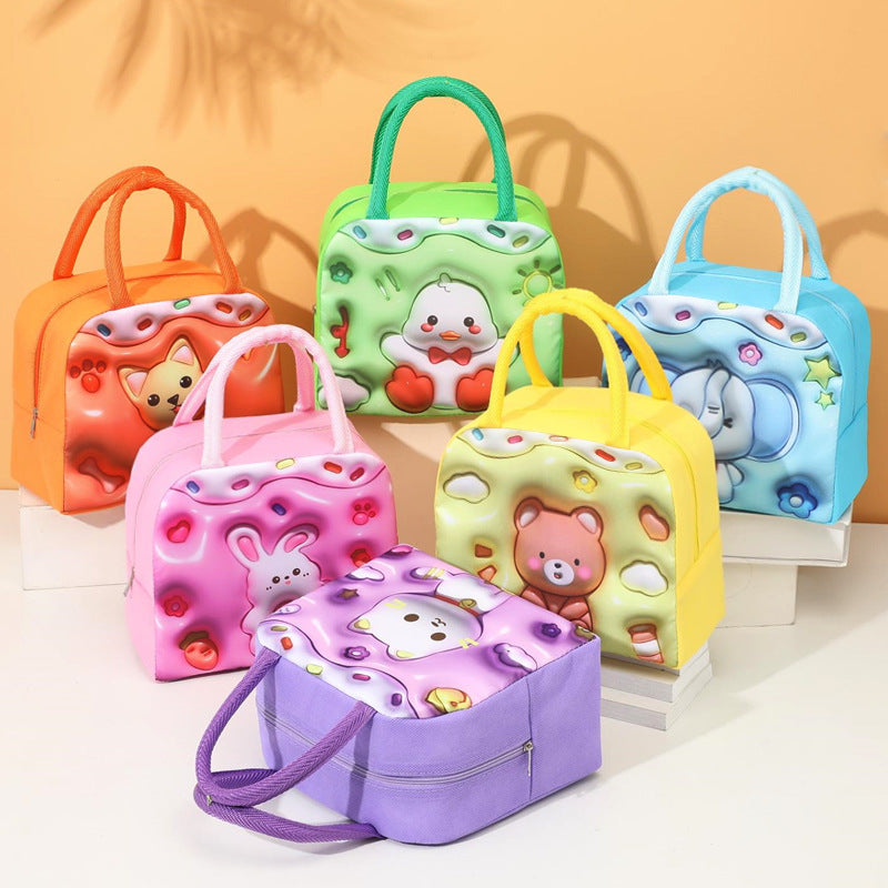 Fun Cartoon-Themed Lunch Bag